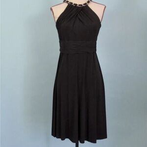 Donna Ricco black dress size 8 NWT